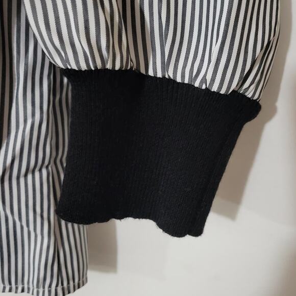 Patrizia Luca  Long Sleeve Spliced Sweater Size M/L NWOT - Picture 9 of 11